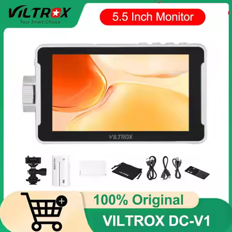 Viltrox DC-V1 HD 5.5 Inch Camera Touch Screen Monitor 400 Nits 3D LUT 1080P 4K HD Professional Photo