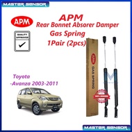 APM (Rear) Bonnet Absorber Damper Gas Spring Set -Toyota Avanza 2003-2011 (1Pair 2Pcs)
