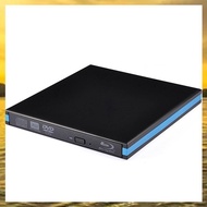 (HARB) Blu-Ray Burner Player USB 3.0 CD DVD External Bluray Drive Writer Reader for PC Laptop Deskto