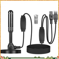 HD Digital TV Antenna 37dB High Gain Amplified HD TV Antenna Multi-Use Indoor Outdoor Digital HD Fre