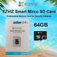 EZVIZ 64GB MicroSD Cards Memory Card Sandisk Class 10 Ultra Extreme Ultra A1 High Endurance Micro SD Card CCTV IPCAM C6N