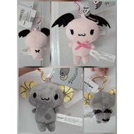 Lloromannic Berry Cherry Plush Heart Keychain