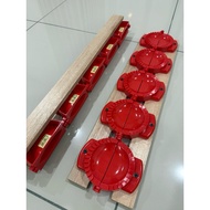 Ready Stock NCI 5530 NCI 5535 NCI 5542 Curry Puff Acuan Karipap Plastic Curry Puff Mould Dumpling Mo