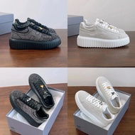 Hoga Hoga Casual White Sporty Women's Shoes - Versatile & Comfortable with Thick Sole