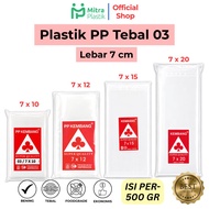 PP Plastic Width 7 Thickness 03 7x10 7x12 7x15 7x20 Plastic Bags TransparentBENINGs