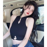 Gamin-0563 Knitted Tank Top Sleeveless Sweater (1886)