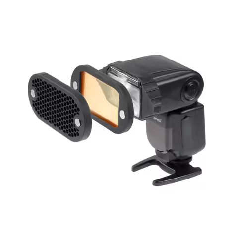 Ready Stock Selens Magnet Light Honeycomb Grid Spot Filter For Canon Nikon Yongnuo Flash Speedlite