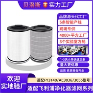 Compatible with Fei.Lipud Air Purifier FY3140/AC3033/AC3036/AC3058Filter Mesh Element