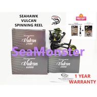 SeaMonster SEAHAWK VULCAN 6BB 2500 / 4000 / 6000 POWER HANDLE SPINNING REEL
