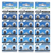 [SG] [30 Pieces] Doublepow AG3 SR41SW LR41 392 Button Alkaline Battery