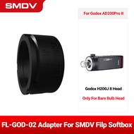 SMDV Flip Quickly Release Parabolic Out Door Softbox Accessories for Profoto A1 Godox V1 AD100PRO V8