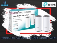 TP-Link Deco E4 AC1200 Mesh WiFi Router Whole Home Wi-Fi System TP Link Wireless Range Extender