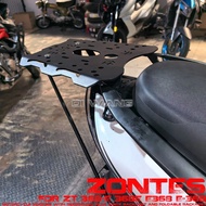 Motorcycle Modified with Reinforced Rear Shelf Backrest and Foldable Backrest FOR ZONTES ZT 368-E 36