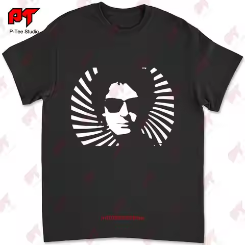 Soda Stereo Gustavo Cerati Black T Shirt Rock En Espanol Playera Negra T5L2