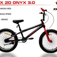 PROMO Sepeda BMX Anak 20 Trex Onyx Ban 3.0