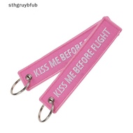 STHB Before Flight After Flight Embroidery Keychain Aviation Keychain TH