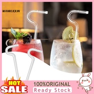 [Ready stock]  Drinking Straw with Free Cleaning Brush Removable Plug Reusable Flute Style Design En