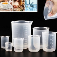 ZM6J3J 50/100/150/200/250/500/1000ML 1PC Stackable Thickened with Scale for Kitchen Laboratory Test Graduated Cylinder Mixing Cups Beaker Measuring Cup
