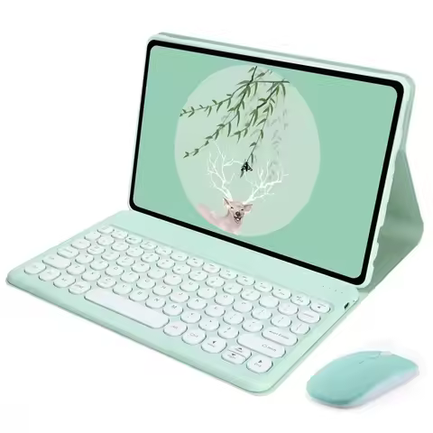 Tablet Keyboard for Honor Pad 8 Case Round Key Stand Cover for Honor Pad 8 Keyboard Case 12'' 2022 H
