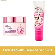 2in1 Glow set Glow& Lovely FaceWash + Glow and Lovely Hydra Glow