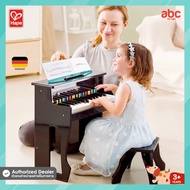Hape ของเล่นไม้ ของเล่นดนตรี เปียโนเด็ก ใส่ถ่านมีเสียงมีไฟ Learn With Lights Piano ของเล่น สำหรับเด็