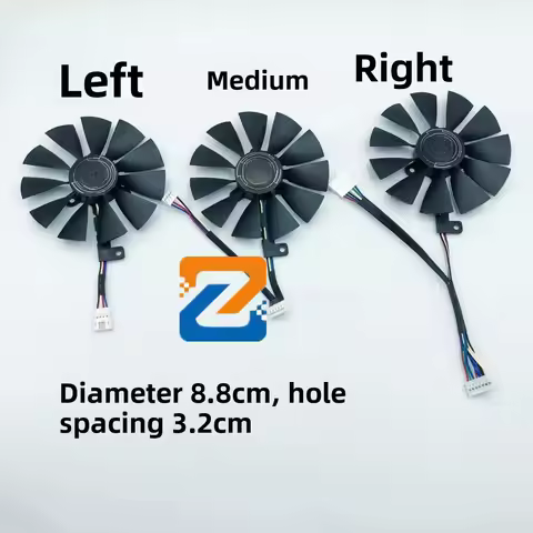 New Laptop VGA Cooing Radiator FOR AsusROG STRIX RTX 2060 2070 2060S Raptor Graphics Cooling Fan FDC