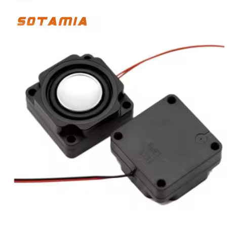SOTAMIA 2Pcs Mini Full Range Speakers 32x32MM 4 8 Ohm 2W PC Loudspeaker Advertising Toys DIY Bluetoo