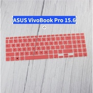 Keyboard Cover for ASUS VivoBook Pro 15.6 M7600Q Ryzen R9 Keyboard Protector Silicone Transparent Cover Gradient Keypad Skin