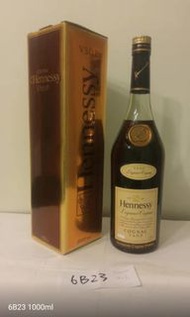 (623) 約80年代 軒尼斯 Hennessy VSOP 1000ML 一公升裝 40% (有盒) 日本法國舊酒洋酒威士忌白蘭地干邑拿破崙whisky brandy cognac xo vsop n