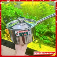 430 TITHAFAC stainless steel pot with stainless steel lid - 430 stainless steel pot can be used on a