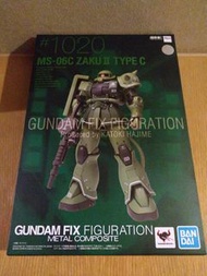 ［有貨］Bandai Gundam fix 超合金 GFFMC 綠渣 Metal 1020 uc 元祖 zaku II 渣古 MS-06   1/100 高達 40th build The Origi