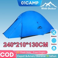 TENDA [Waterproof Easy to Install] dome camping Tent 4-6 Person double layer Tent