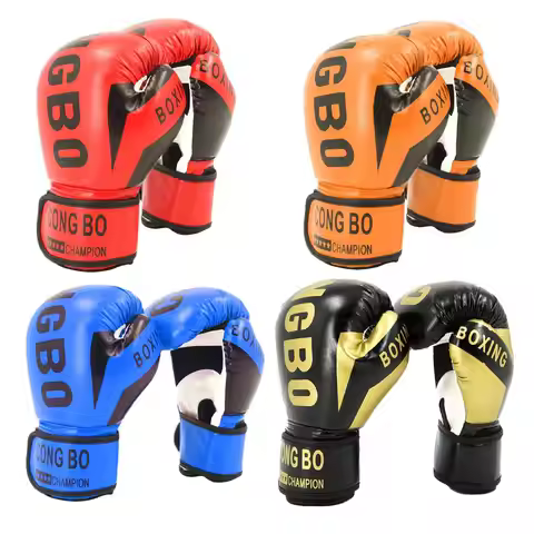 1 Pair Kids Boxing Gloves Children Punching Training Gloves Workout Fighting Exercise Mitts Wrestlin
