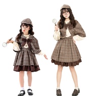 Halloween Holmes Detective Cosplay Costume - For Parents and Kids