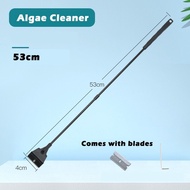 Yee Aquarium Cleaner Algae Scraper Stainless Steel Fish Tank Cleaner