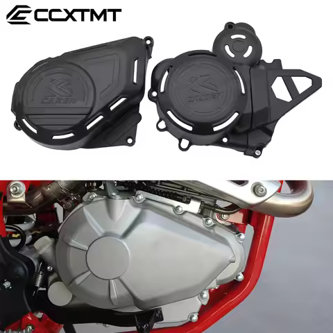 Motorcycle Engine Clutch Guard Water Pump Cover Ignition Protector For ZS172FMM-5 Engine ZongShen PR