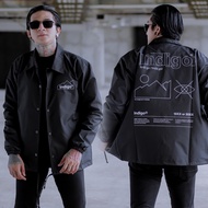 Coach No Image Windbreaker Jacket Indigo DistroOriginal