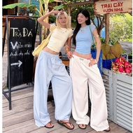 AB HOUSE - Men's and women's fashion buttoned trousers