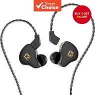 KBEAR KS1 Earphones Wired In-Ear Monitors Super Bass IEM Headphones HiFi Resolution ENC Noise Cancel