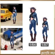 [PerfkMY] Mini People Figure Girl Tiny People Simulation Diorama Figure Scene Props Miniature People