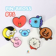 BTS Brooch Pin - KPOP Brooch Pin - KPOP Merch - BTS Merch - Unofficial Fanmade Merch