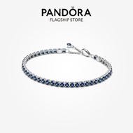 Pandora Sparkling Blue Tennis Bracelet