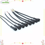 MOLIHA Male to Female Led Connector, IP67 2Pin 3Pin 4Pin 2Pin 3Pin 4Pin Jack, Waterproof Plug 20CM Black Cable LED Light Strips