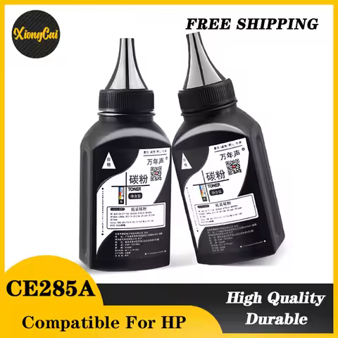 2 Bottles Toner Powder Compatible For HP Laserjet Pro P1102/P1102W/P1100 Black High Quality Toner Po