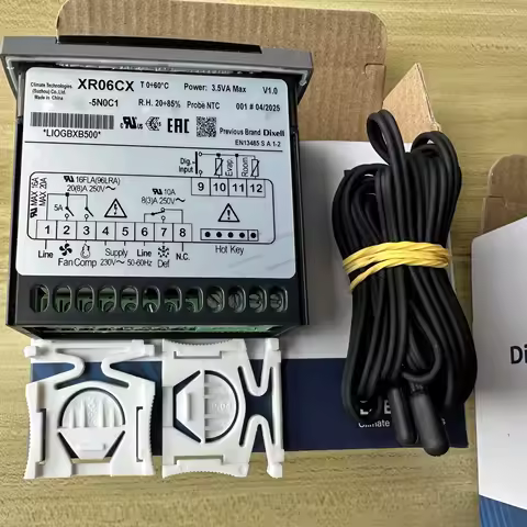 Previous brand Dixell XR06CX-5N0C1 XR06CX Electronic Temperature Controller for Cold Storage Refrige