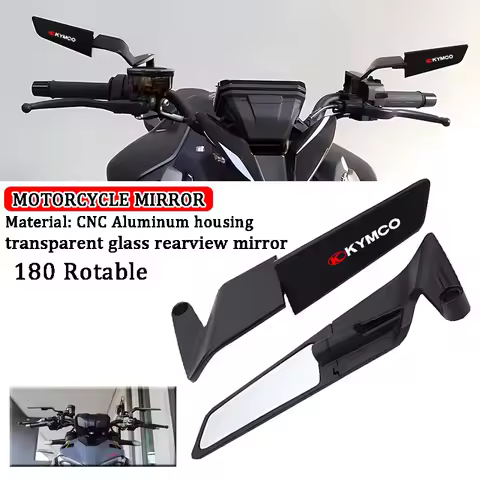 For KYMCO AK550 XCITING 250 300 350 400 400S 500 DownTown 125 300i X-Town KRV New Motorcycle Rearvie