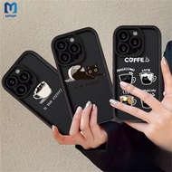 IPhone 11 15 13 12 14 Pro Max XR iPhone 7 Plus 8 6 6S XS Cute Coffee kitten is it coffee? Phone Case