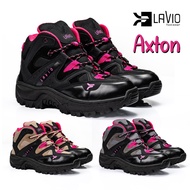 Lavio Women's Mountain Boots Axton Original Grey Cream Black