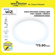 Philips WIZ Adria Dimmable Ceiling Light 17W 65K (2 Years Local Warranty)