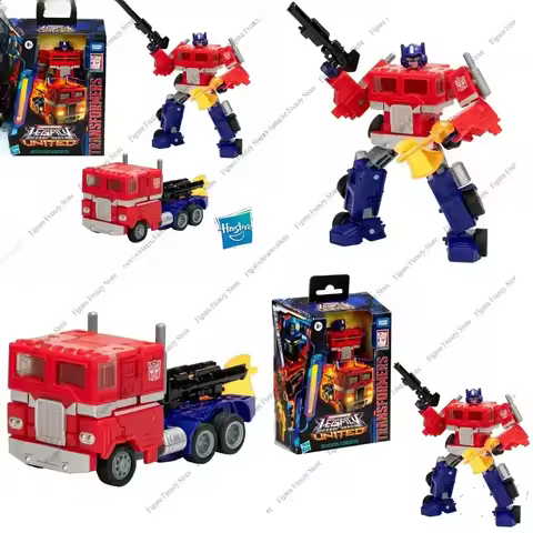 Special Offer In Stock for Hasbro Transformers Legacy United G1 Optimus Prime Mols Anime Movie Toys 